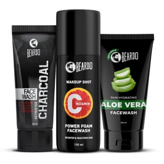 Beardo Ultimate Facewash TRIO at Rs.400 (Use Code - BEARDO20)